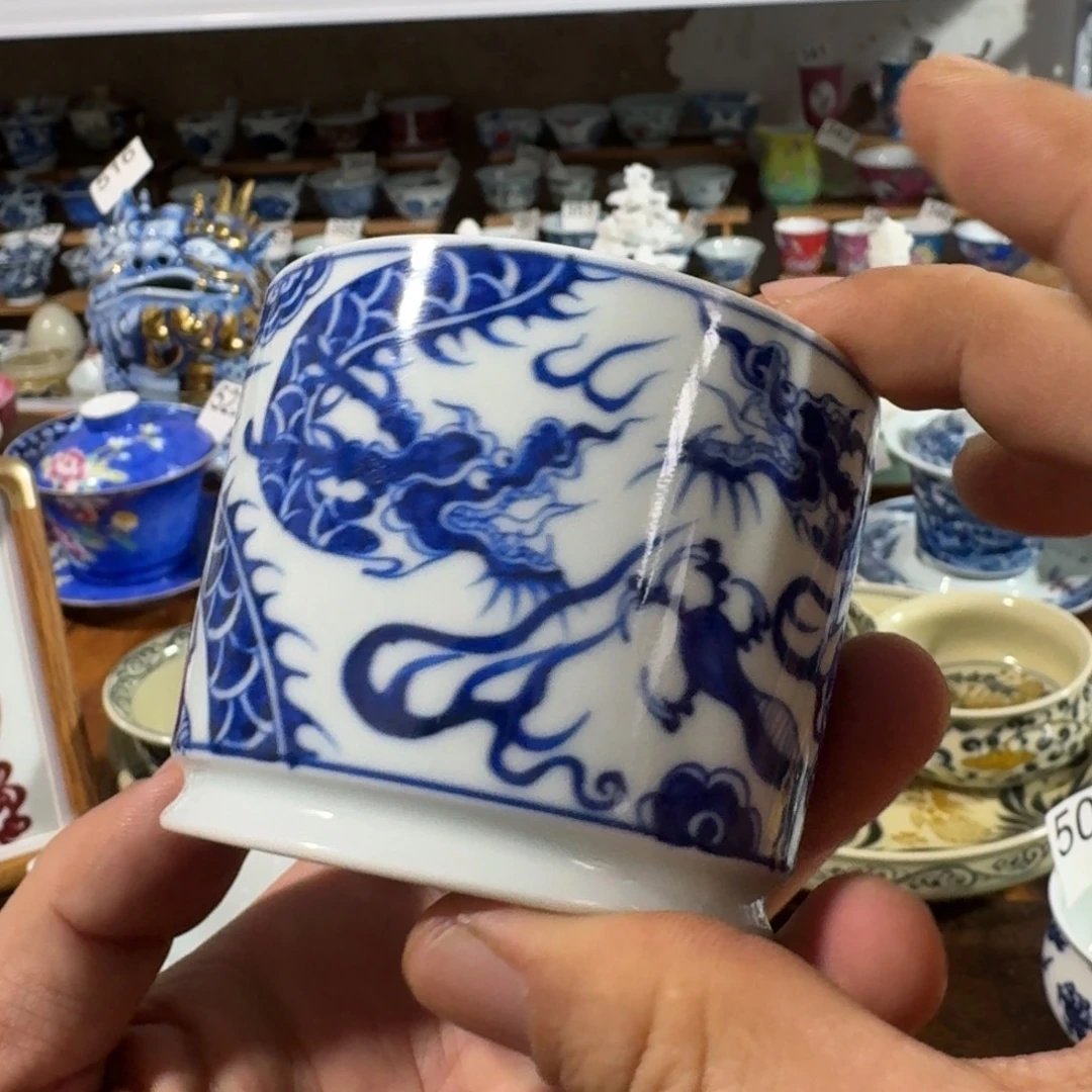 全手绘柴窑，顺丰当日发