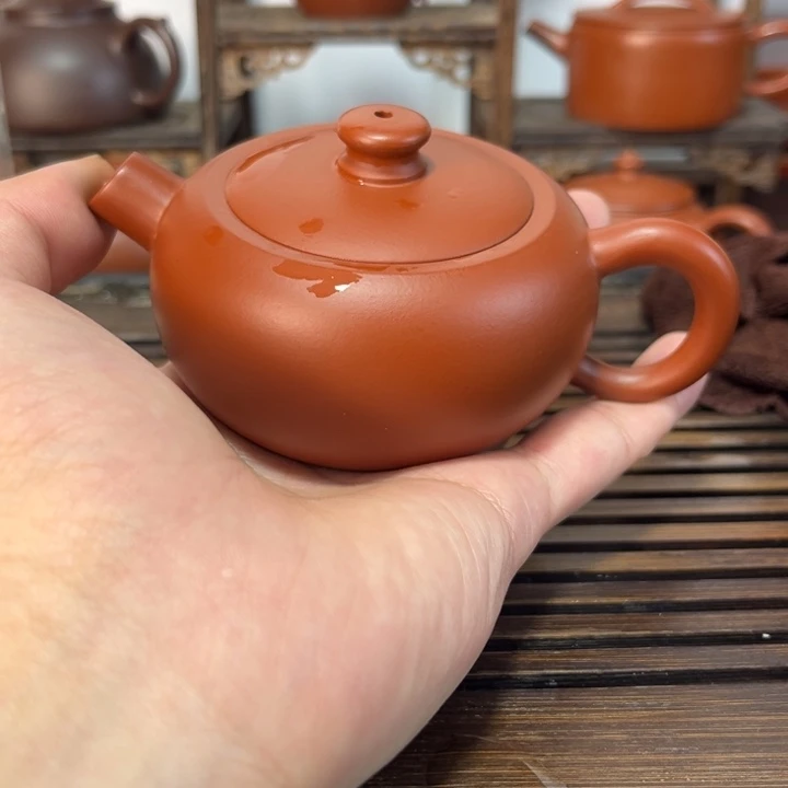 紫砂茶壶原矿紫砂手工制作