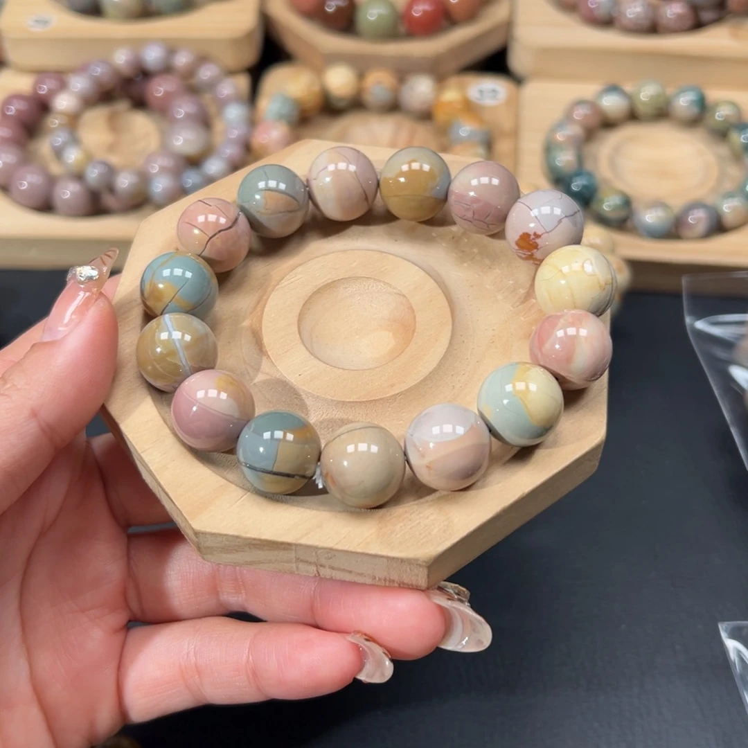 去***！石英质玉未镶嵌手链198