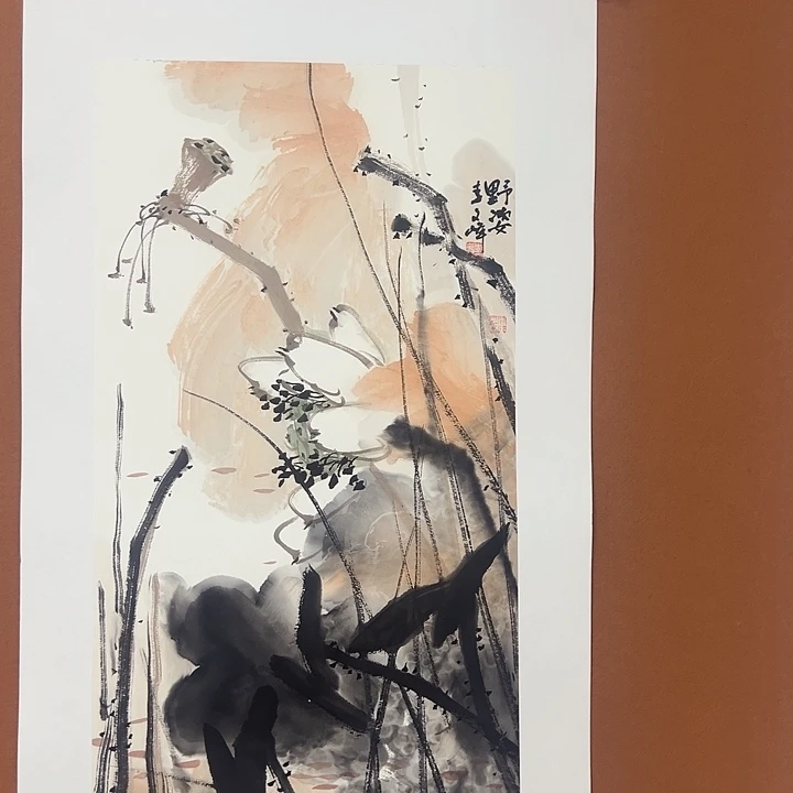 国画李文峰的画作