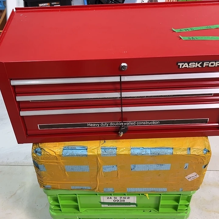 十***天厚款家用五金工具箱1个红色工具箱