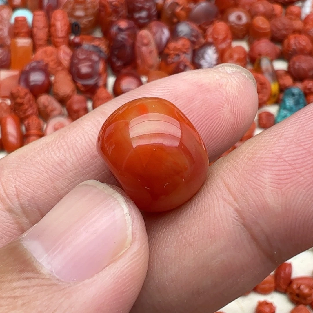 南红玛瑙未镶嵌配饰定制