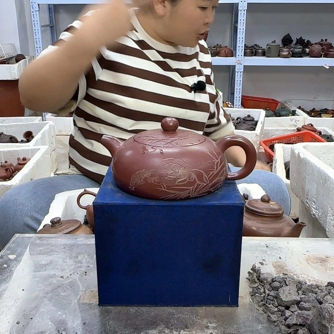 茶壶紫砂宜兴紫砂壶瑕疵处理