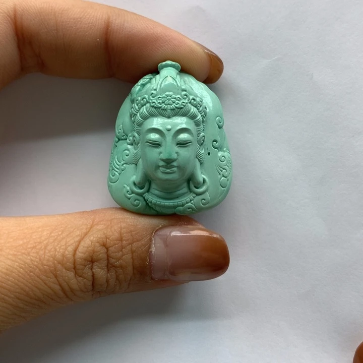 绿松石未镶嵌配饰