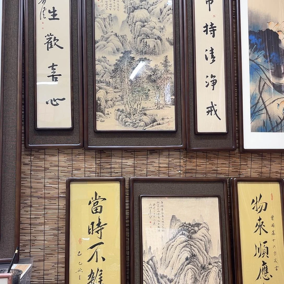 淮***社国画亲笔手绘作品