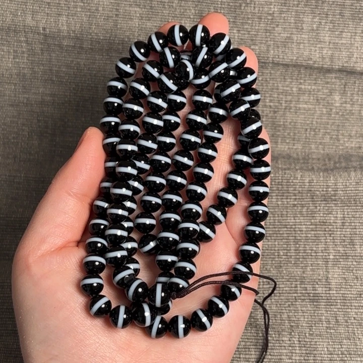 ~***6玛瑙/玉髓未镶嵌手串