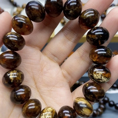 琥珀手链未镶嵌琥珀15