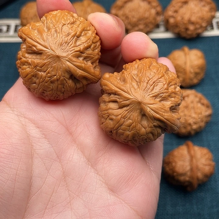 文玩核桃把件全品无修38铁锤