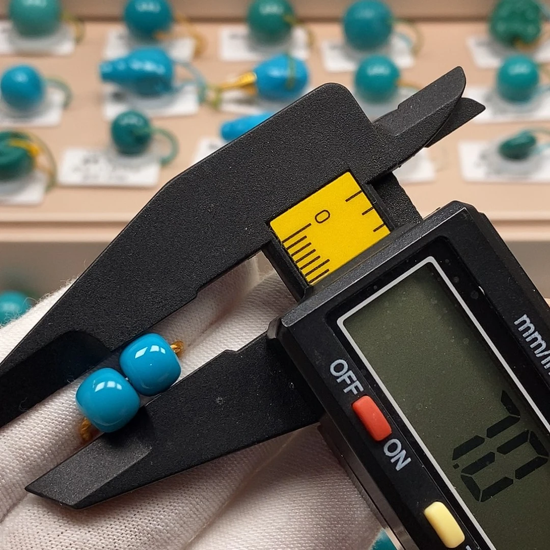 绿松石未镶嵌珠子