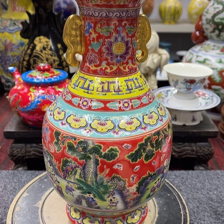 瓷器摆件工艺品有