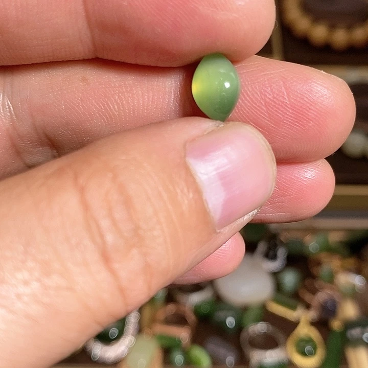 【闪购商品】未镶嵌和田玉（碧玉）珠宝半成品