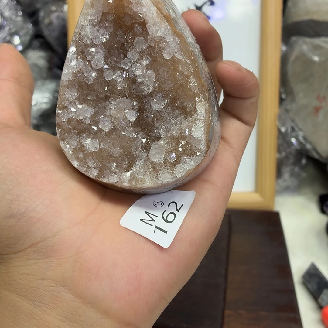 未镶嵌摆件紫晶水晶