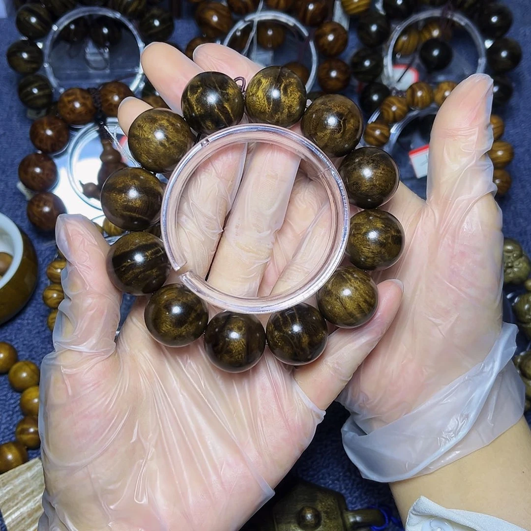 手串/手链楠木（金丝楠）2.0阴沉冰裂