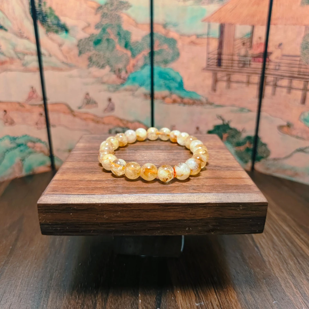 N圆珠水晶手串0519