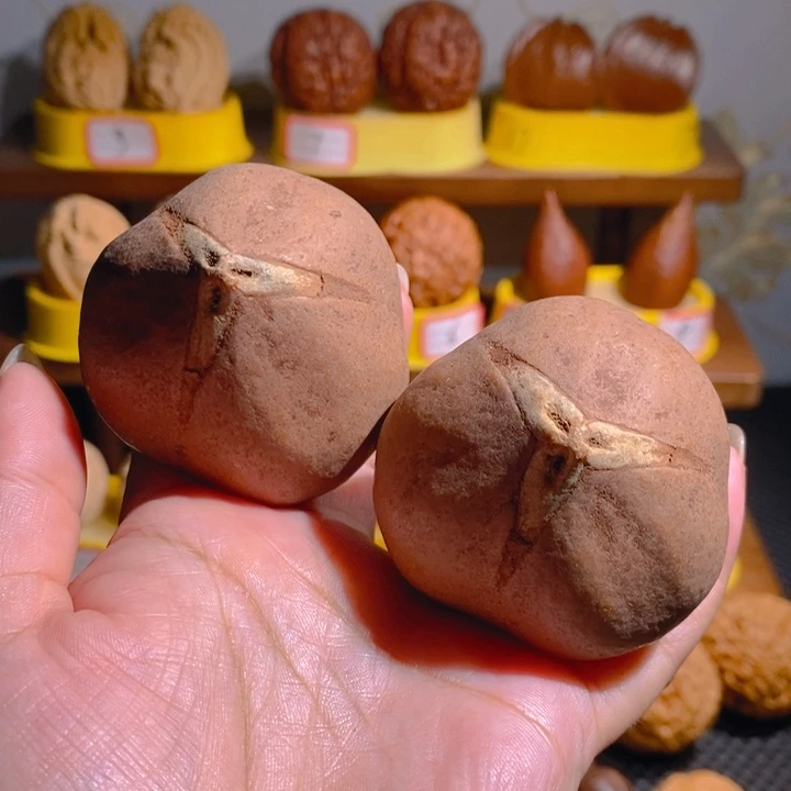 野生蟠桃三花大橄榄核5459