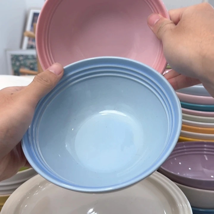 瓷片微瑕2个温哥华大面碗650毫升