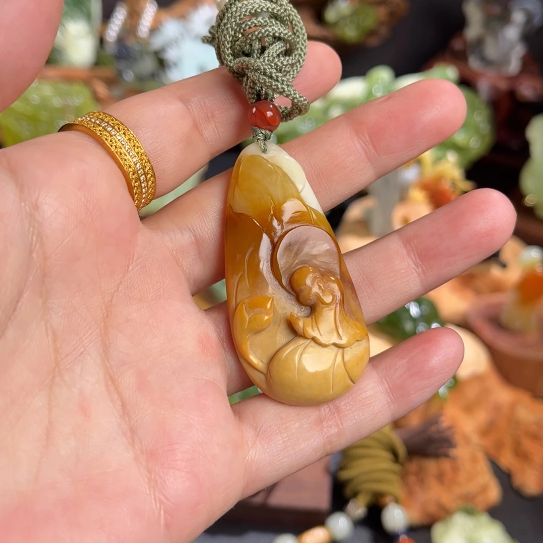 蛇纹石玉未镶嵌发簪