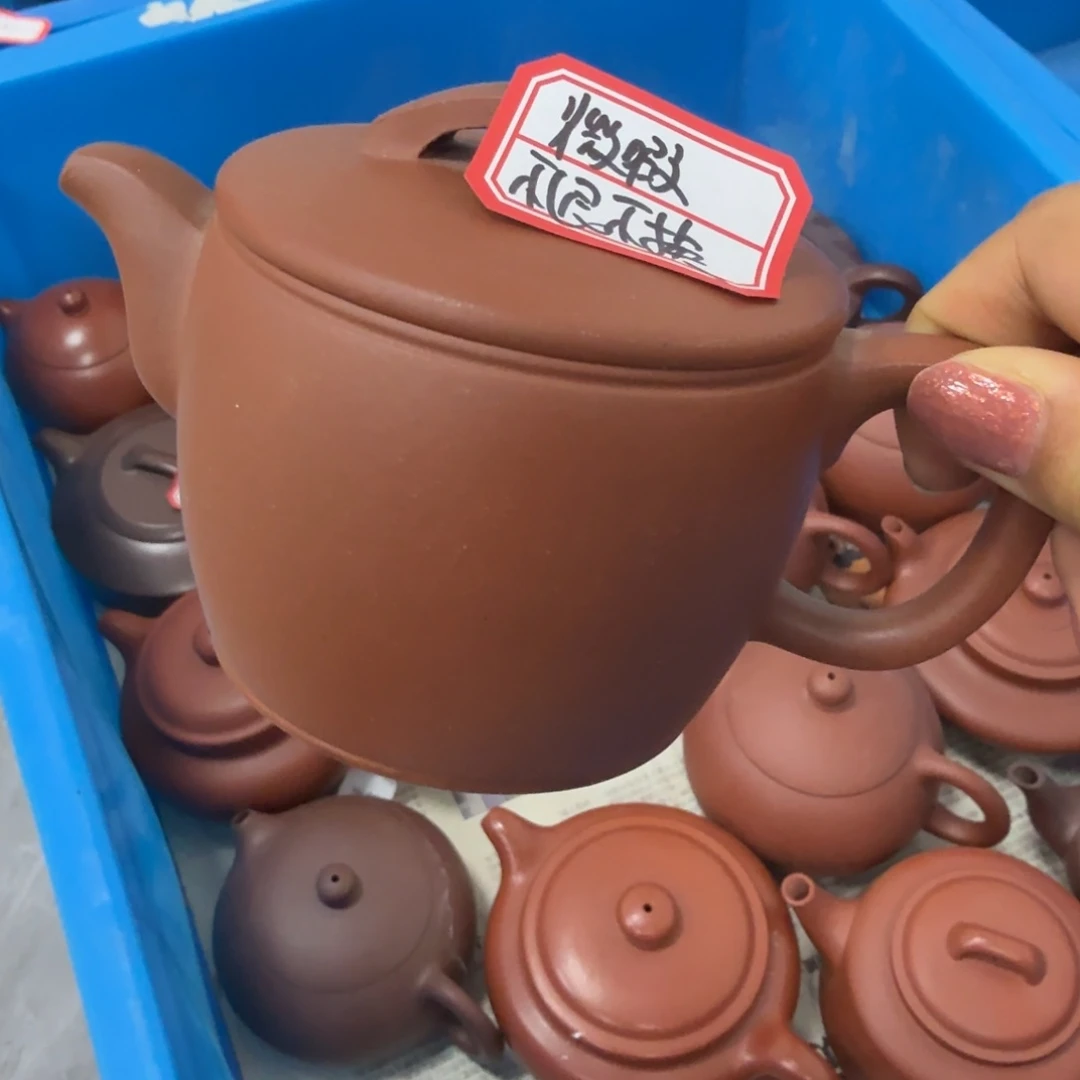 茶壶紫砂黄龙山原矿老红泥