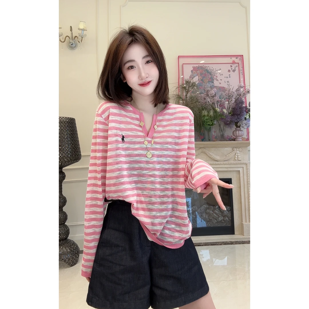 妮妮家2025夏季休闲防晒长袖套头外套1111