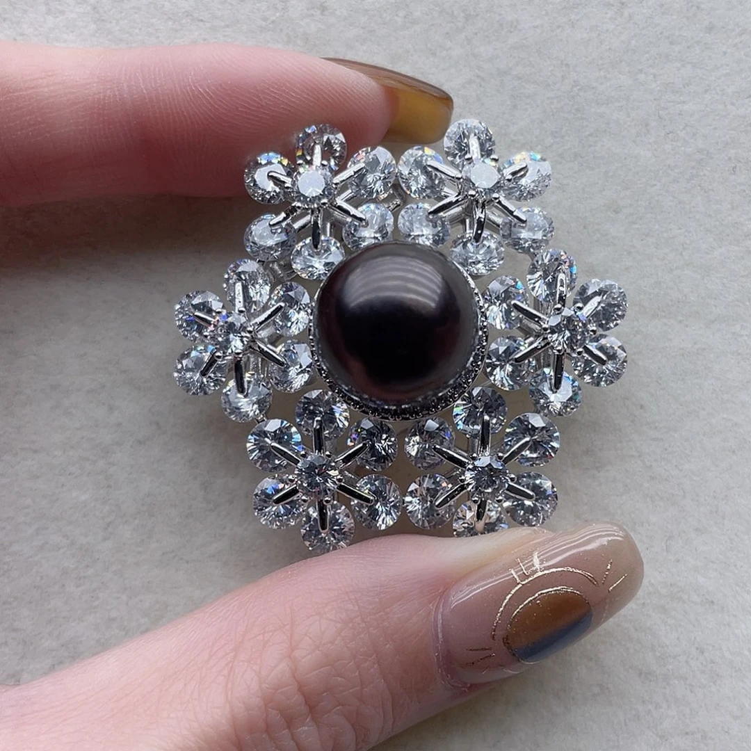 胸针37海水珍珠未镶嵌