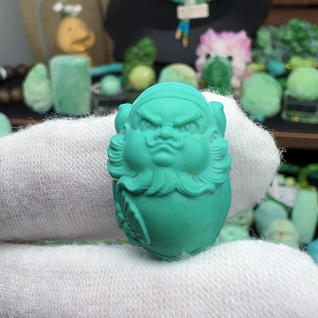绿松石未镶嵌绿松石主播璐璐