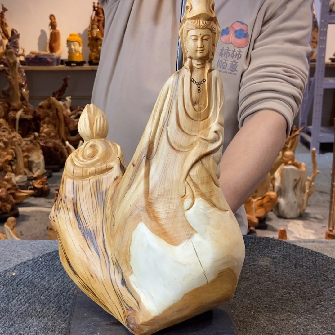 柏木（崖柏）太行崖柏根雕摆件