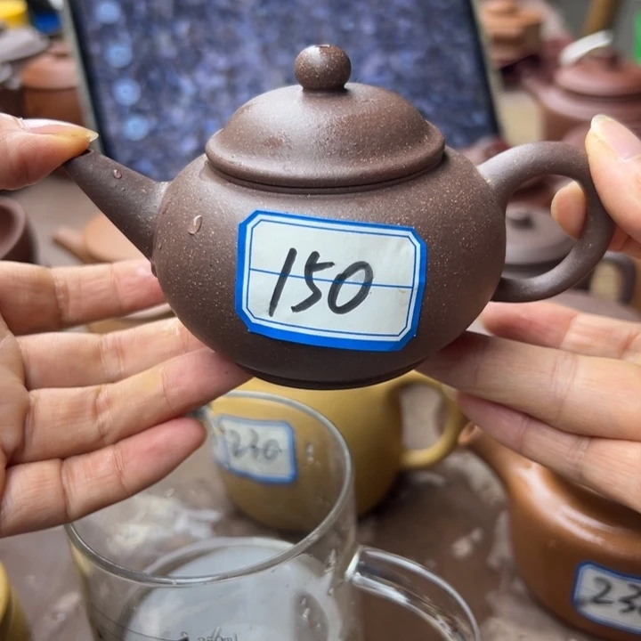 紫砂茶壶紫泥瑕疵150