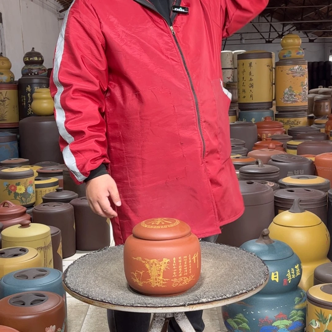 紫砂茶叶罐茶叶罐