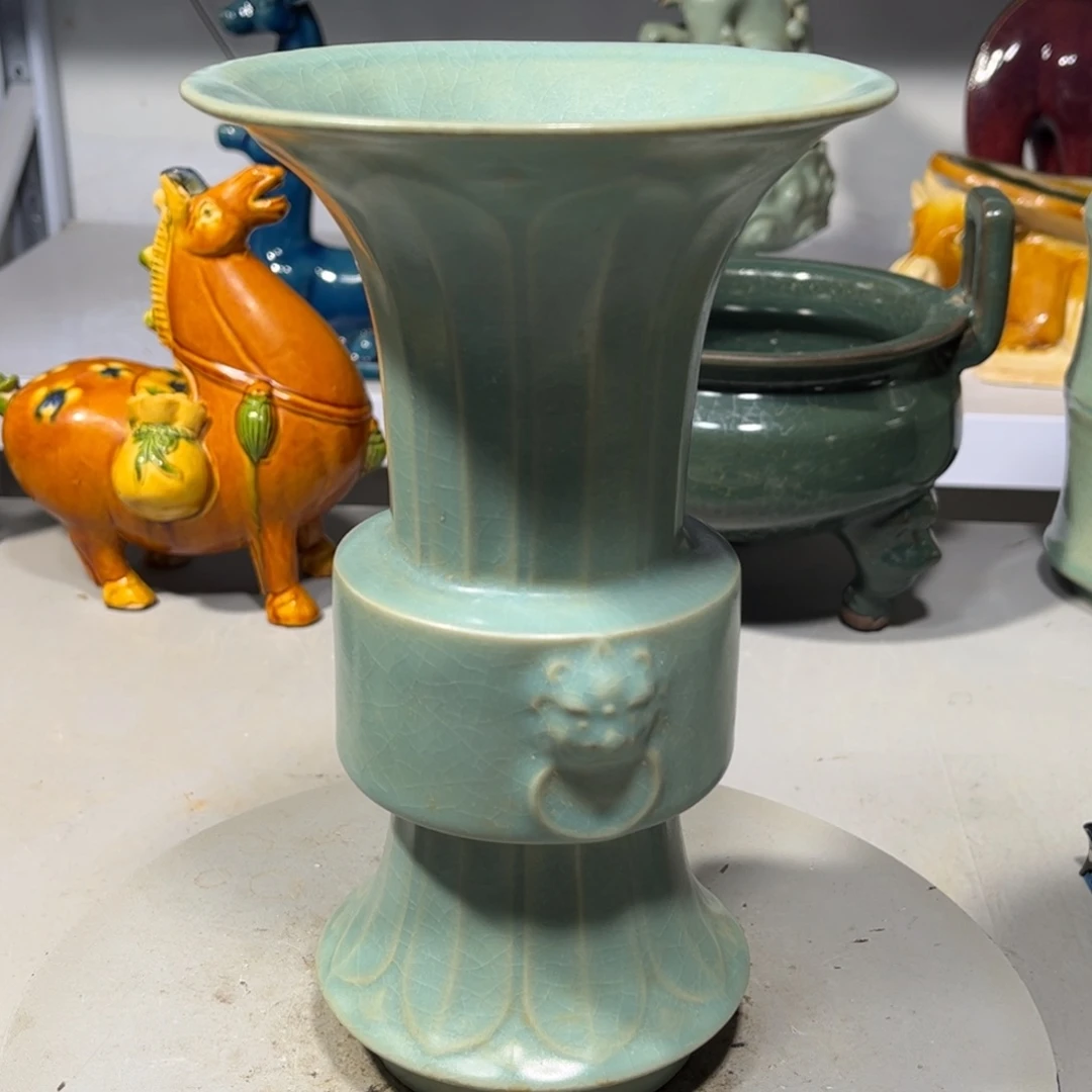 瓶汝窑瓷器品相完美