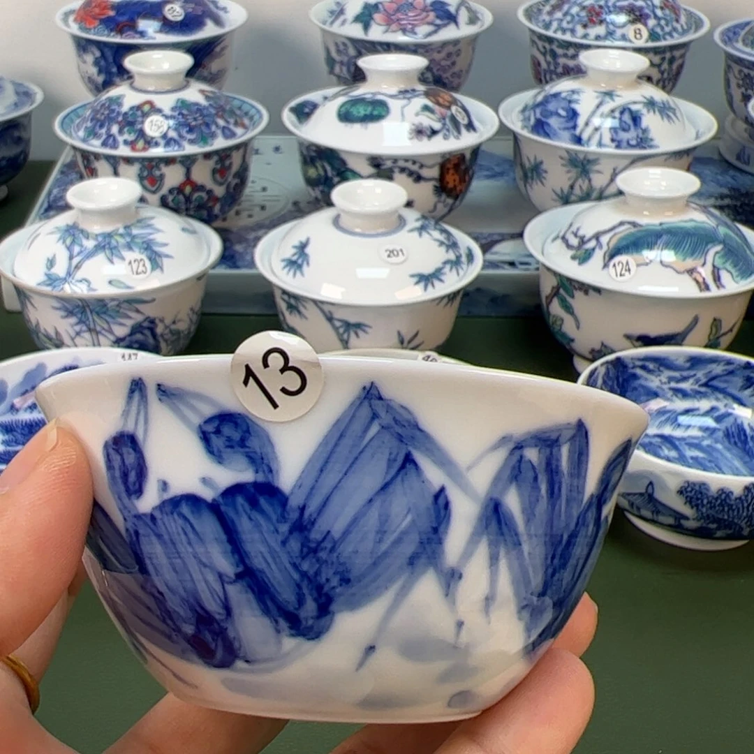 木木景德镇纯手绘茶具13