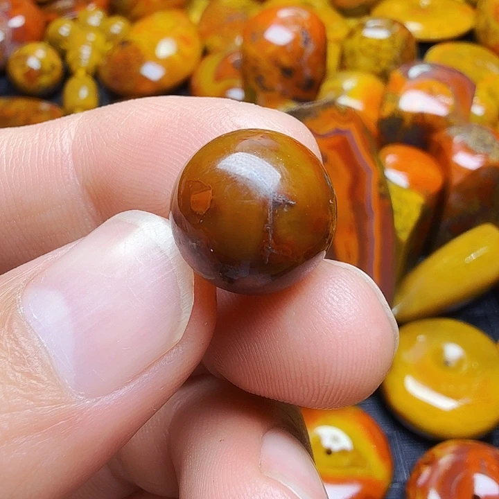 玛瑙/玉髓合金颈饰