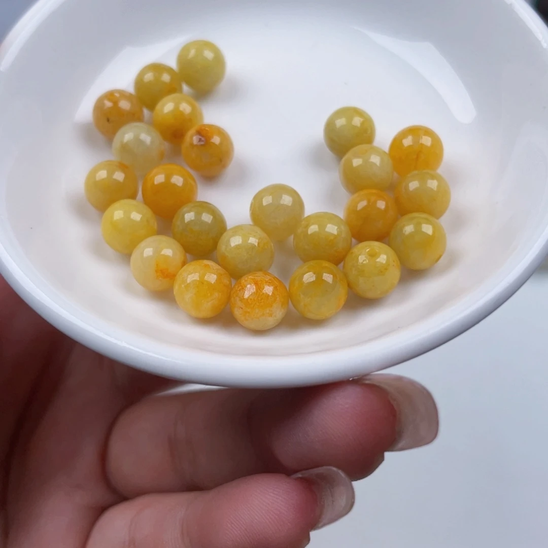 翡翠散珠卡7.6,24颗45