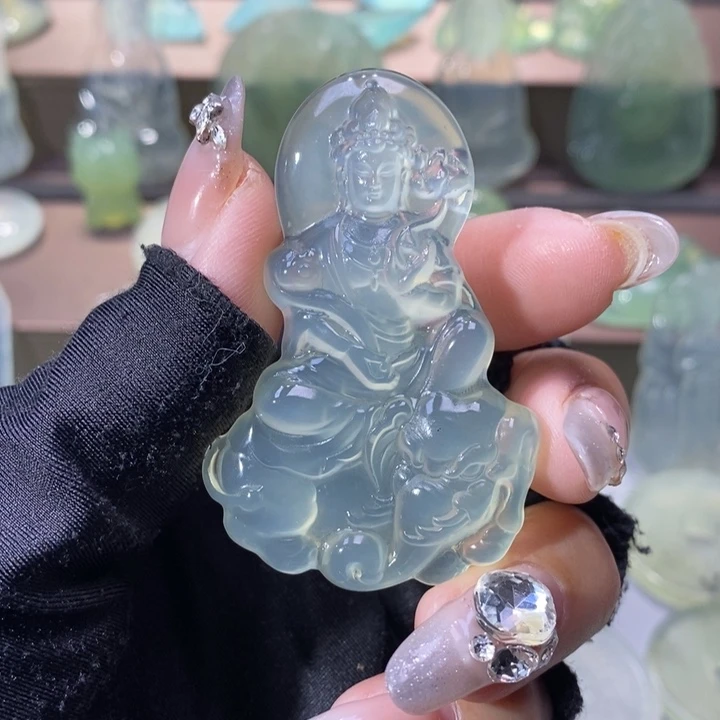 岫玉吊坠未镶嵌吊坠
