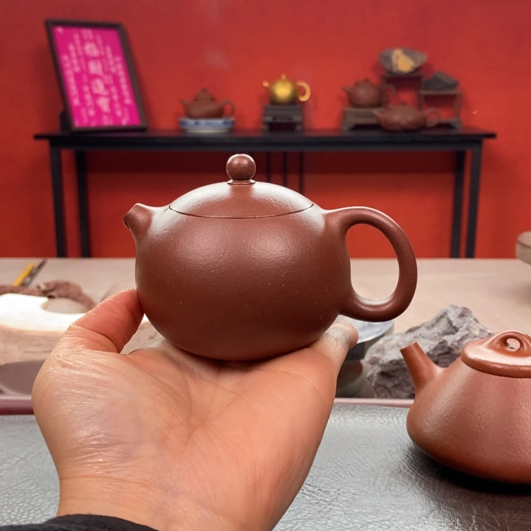 茶壶紫砂底槽清西施180cc全手➕底槽清杯子