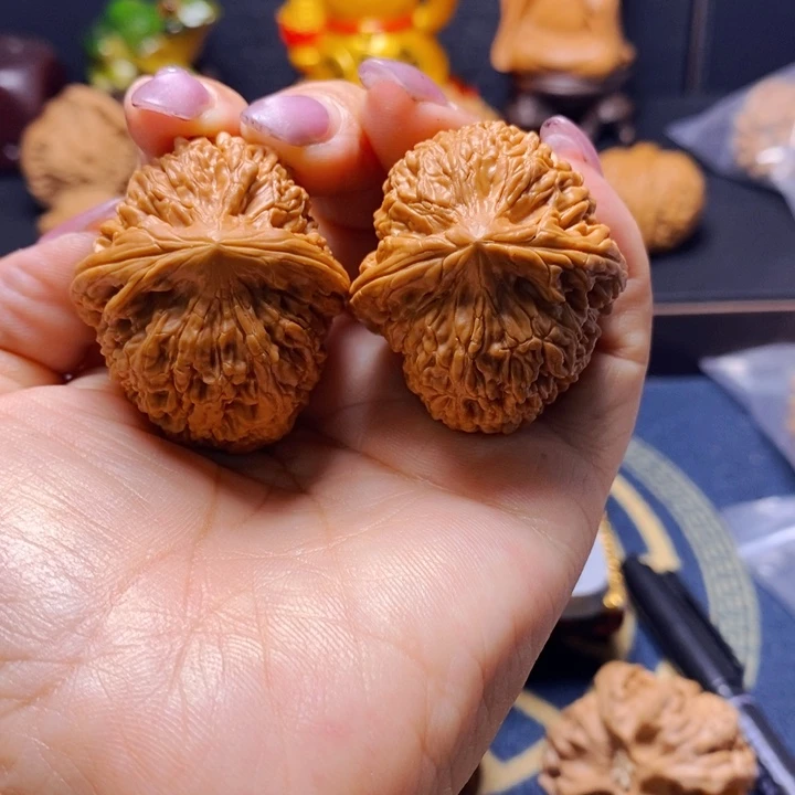 文玩核桃把件蒜头
