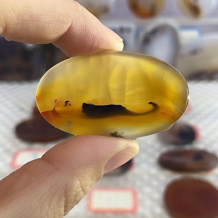 玛瑙/玉髓合金颈饰