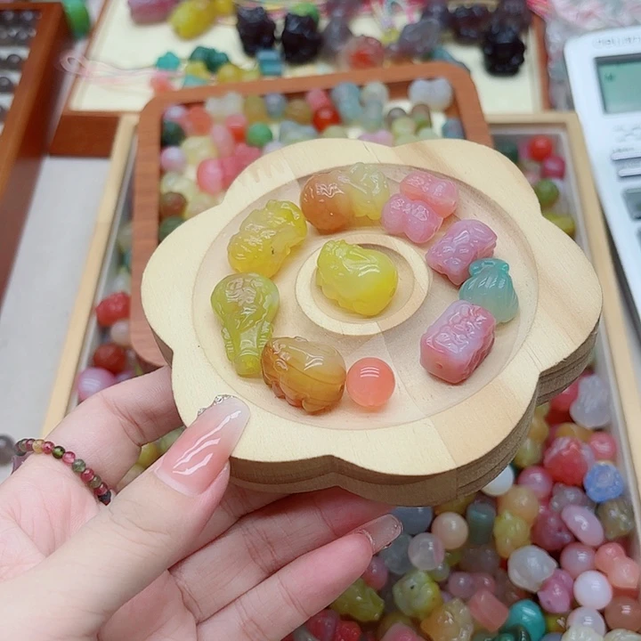 x***o未镶嵌手链玛瑙/玉髓盐源8