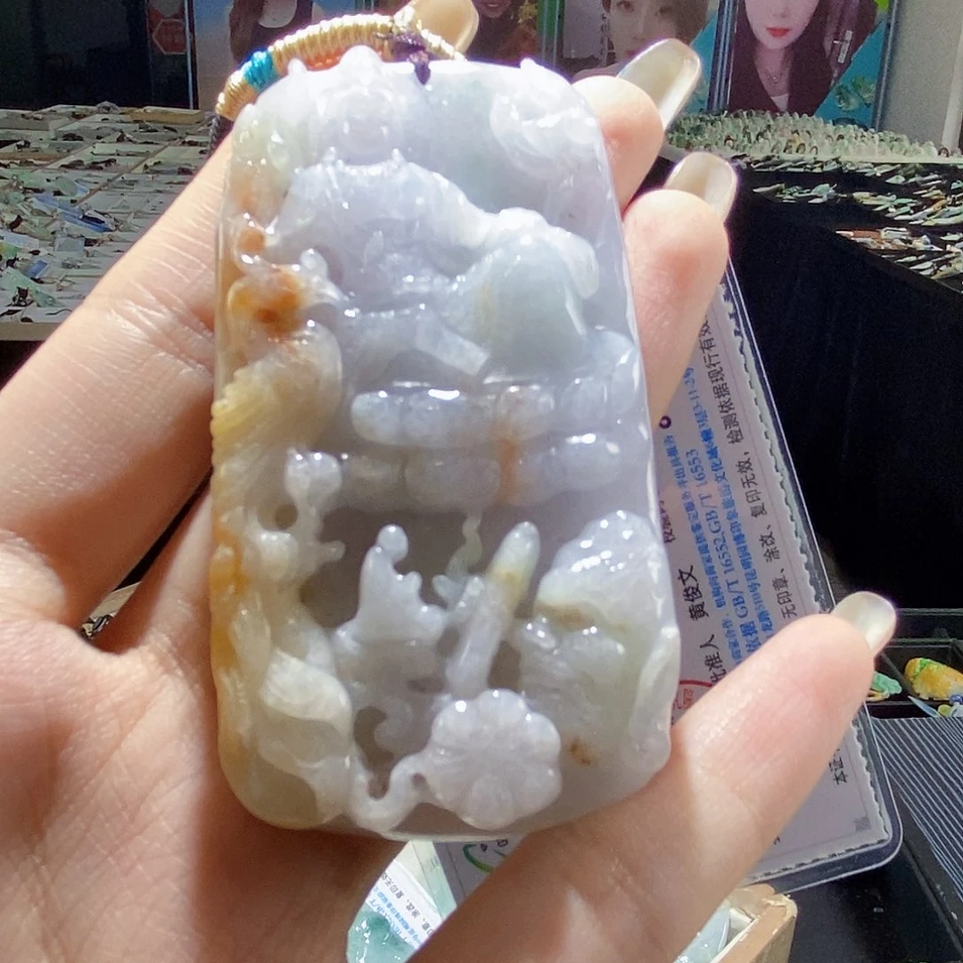 颈饰未镶嵌翡翠翡翠
