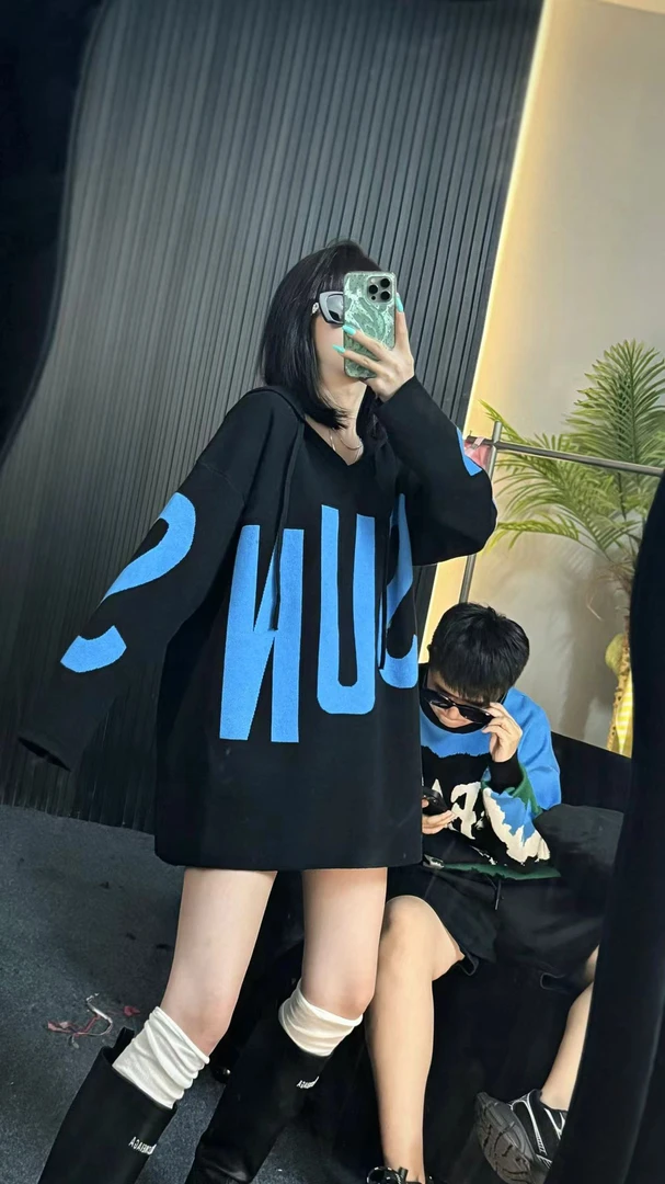 孤品--祖依贺年秋冬专场多巴胺宽松套头针织衫百搭百搭