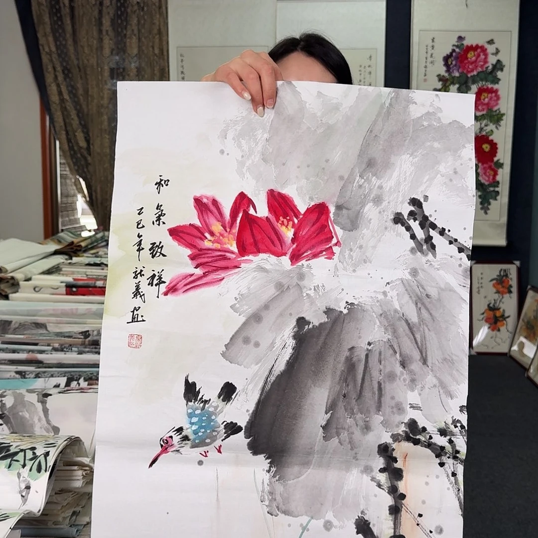 纯手绘国画好作品