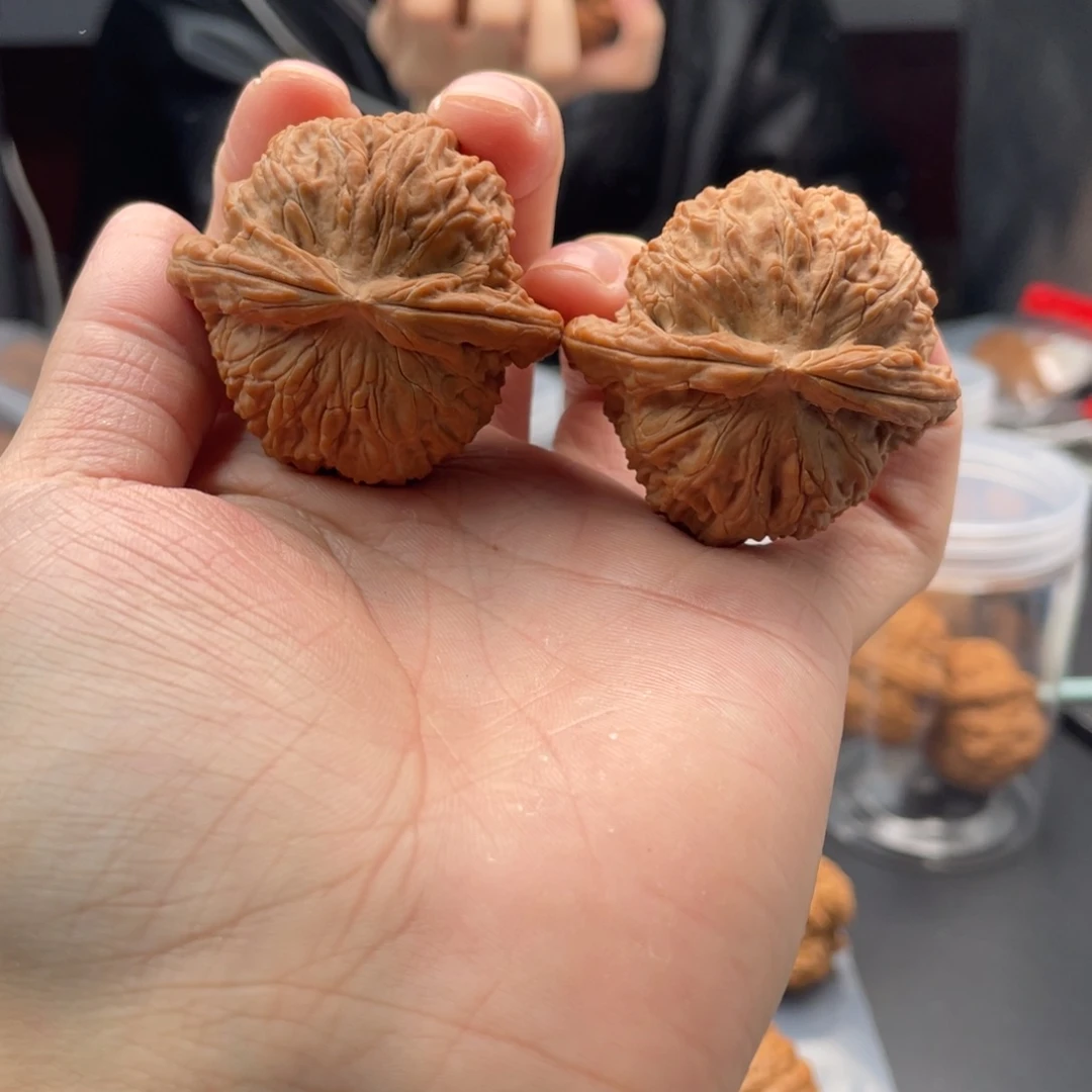 吊坠文玩核桃白狮子