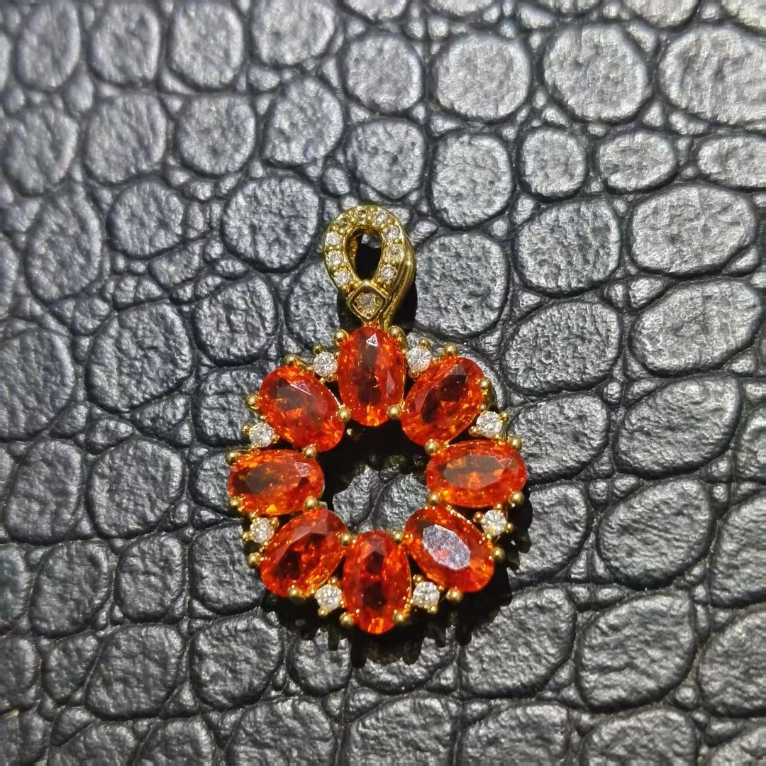 南非彩色吊坠zxb2263