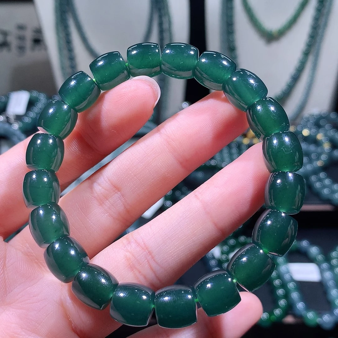 未镶嵌手链翡翠天然a货翡翠手串9.9