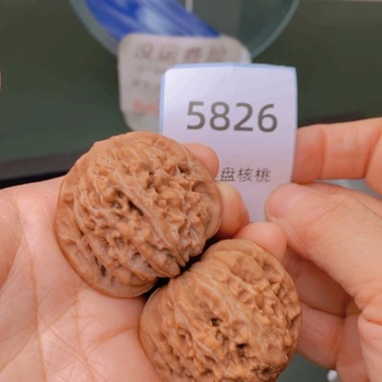 把件文玩核桃41.8四座楼5826