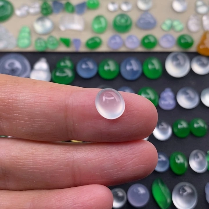 定制翡翠未镶嵌翡翠8.1/7.1/4.5