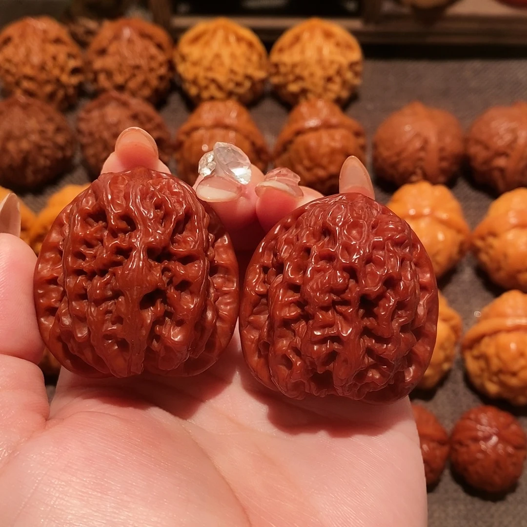 文玩核桃吊坠40超玉化将军榜0210