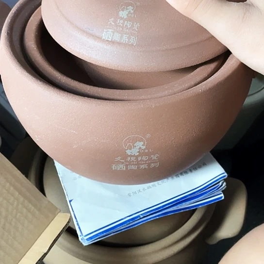 中式外贸单1个陶瓷大牌 2.5升富硒