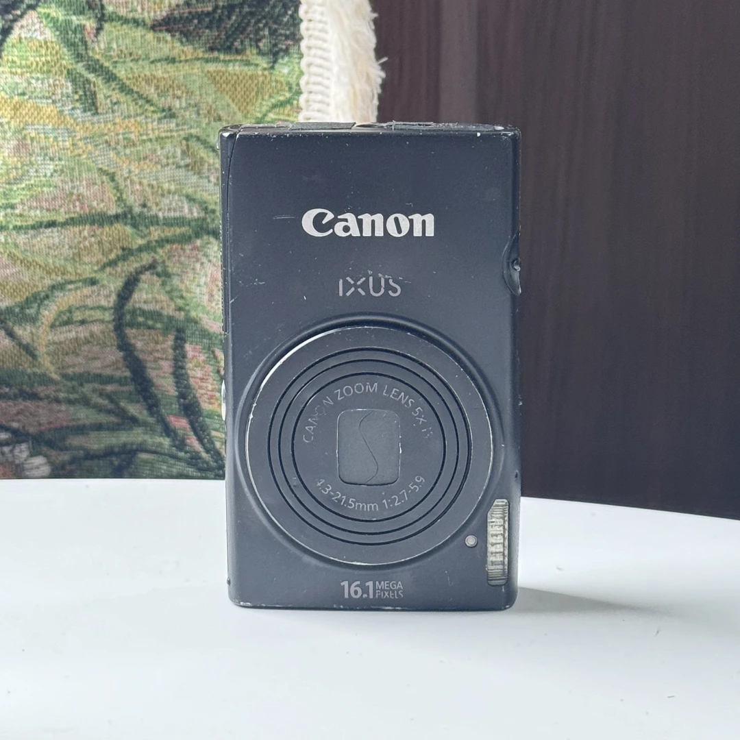 8新 Canon/佳能 ixus125黑色1610w像素5x光学变焦ccd数码相机