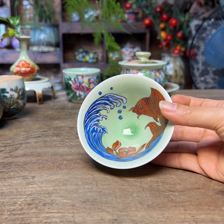 瓷片景德镇刘道标老师