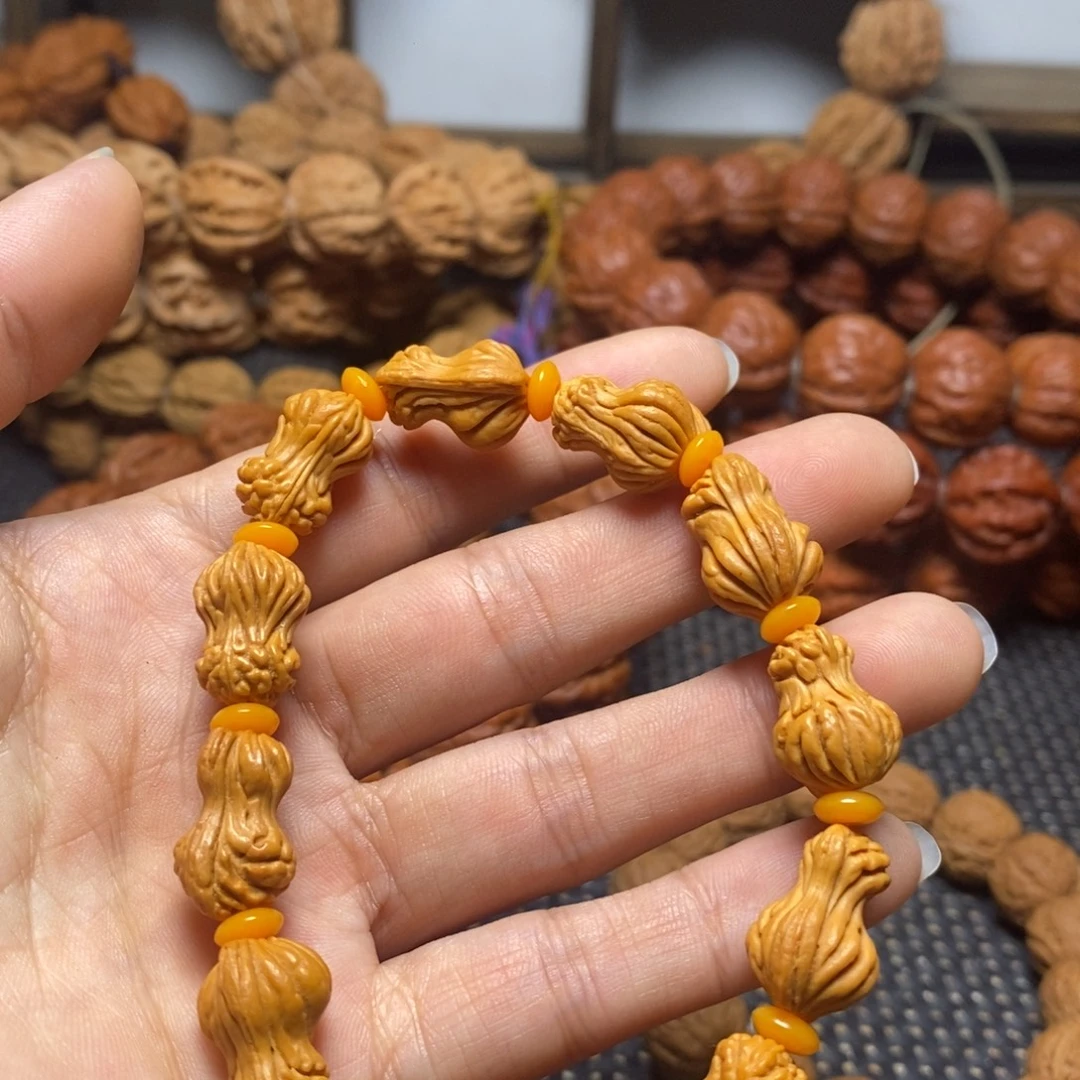 文玩核桃手串花生手串